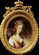 BONE, Henry Miniature of lady dysart oil painting
